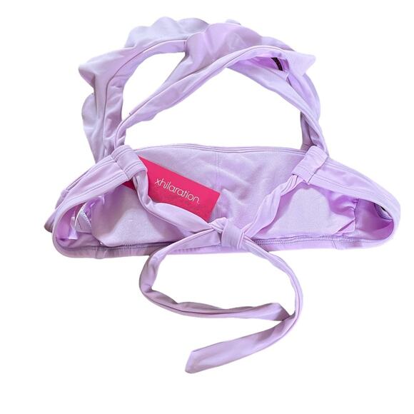 NWT Xhilaration Tube Bikini Top Lavender Purple Size Small 0-2 - Picture 2 of 4